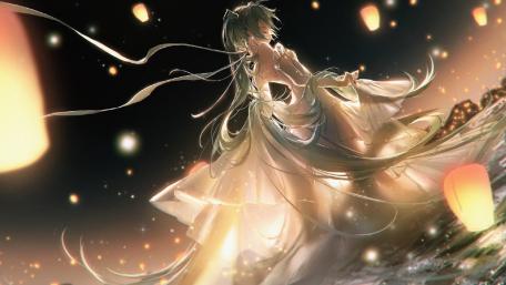 Stellar Serenade by Hatsune Miku wallpaper