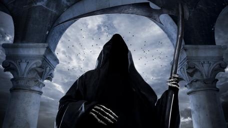 Gothic reaper wallpaper