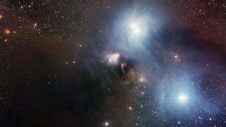 The R Coronae Australis Region Imaged with the Wide Field Imager at La Silla wallpaper