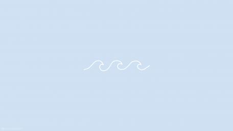 blue waves wallpaper