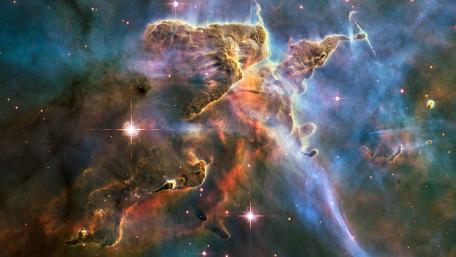 Celestial Colors A Cosmic Tapestry in 4K wallpaper