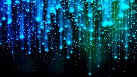 Blue sparks wallpaper