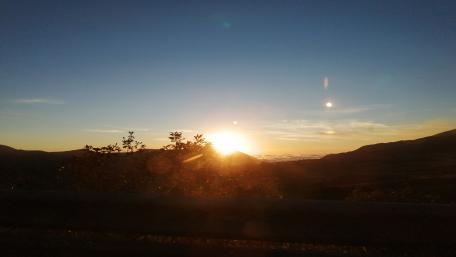 Atardecer natural wallpaper