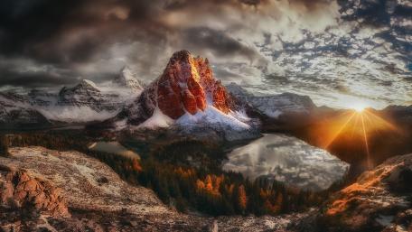 Mount Assiniboine Provincial Park, British Columbia, Canada wallpaper