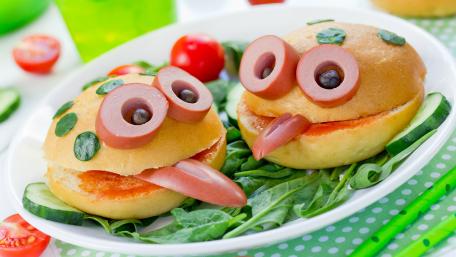 Funny sandwiches wallpaper