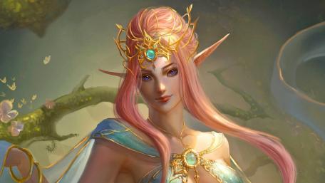Elf princess wallpaper