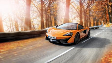 Autumn Blaze McLaren On Forest Drive wallpaper