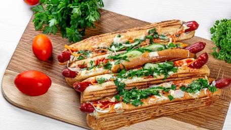 Big hot dog wallpaper