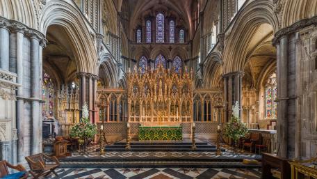 Ely Cathedral inside wallpaper