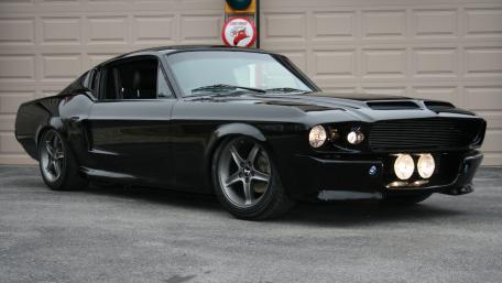Black Muscle Car Majesty wallpaper