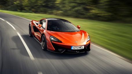 Dreamy McLaren on the Open Road wallpaper