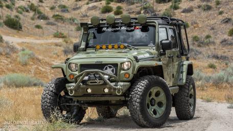 Off-Road Adventure Jeep in 4K Quality wallpaper