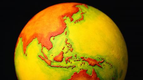 Vibrant Earth in Colors wallpaper