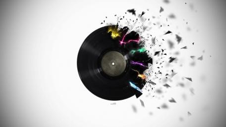Record Explosion Magic in Motion wallpaper
