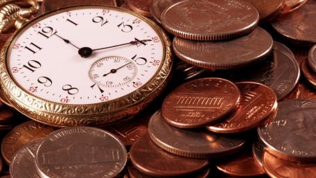 Time is money wallpaper