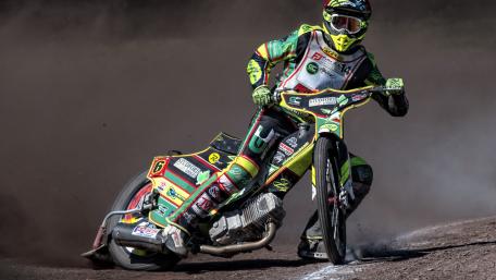 High-Speed Adventure on Two Wheels wallpaper