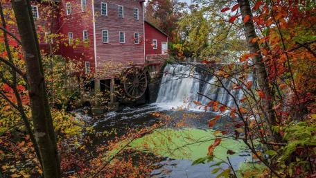 The Dells Mill and Museum wallpaper