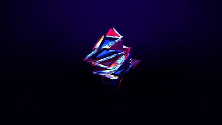 Abstract Crystal Constellation wallpaper