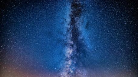 view of milky way wallpaper