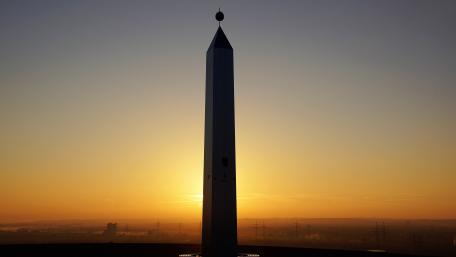 Morning sundial wallpaper