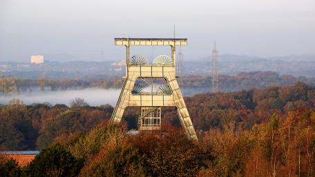 Ewald colliery Headframe wallpaper