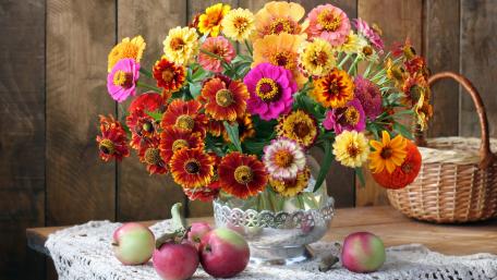 Vibrant Floral Elegance for Your Space wallpaper