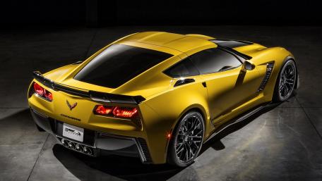 Stunning Yellow Chevrolet Corvette Z06 Wallpaper wallpaper