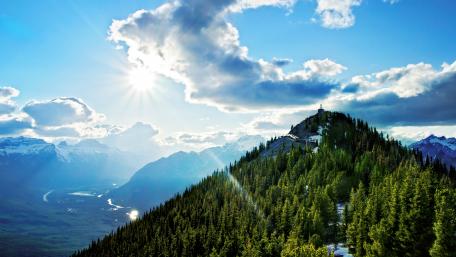 Sulphur Mountain wallpaper