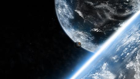 Celestial Harmony of Planets wallpaper