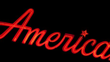 America neon sign wallpaper