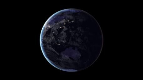 Black Marble 2016: Oceania wallpaper