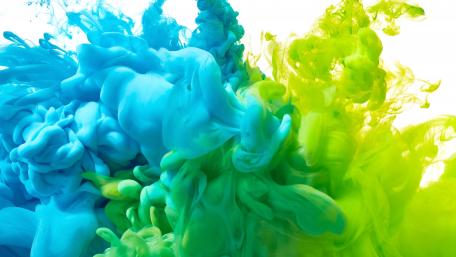 Whimsical Dance of Colors wallpaper