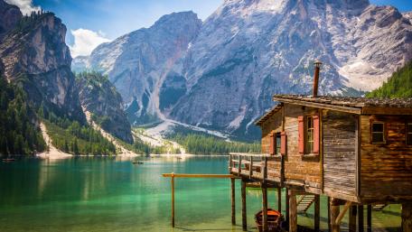 Pragser Wildsee wallpaper