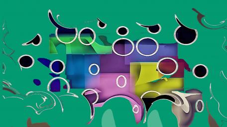 Abstraction default 2020 wallpaper
