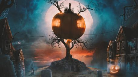 Haunting Halloween Night Wallpaper wallpaper