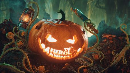 Eerie Halloween Night Celebration wallpaper