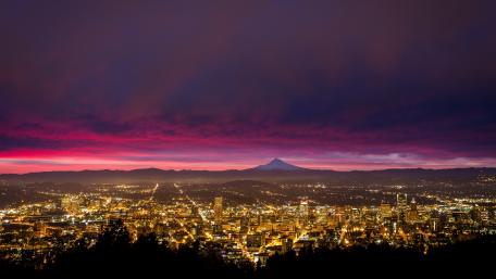 Oregon and Mount Hood wallpaper