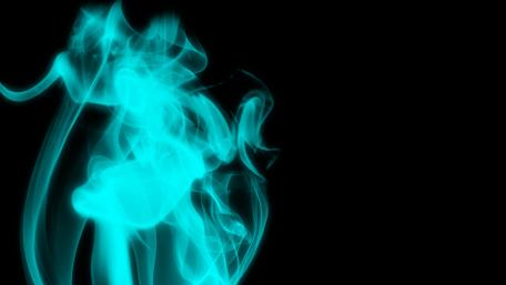 Blue smoke wallpaper