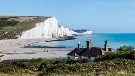Seven Sisters Cliffs wallpaper