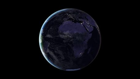 Black Marble 2016: Africa & Europe wallpaper