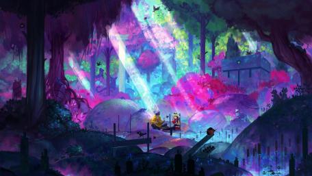 Fantasy digital painting wallpaper