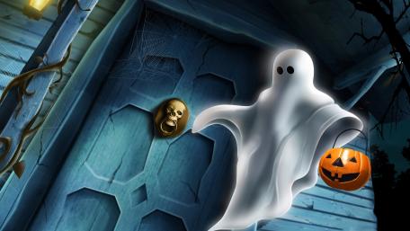 Halloween ghost wallpaper