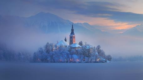Bled Island wallpaper