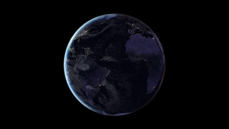 Black Marble 2016: Africa & South America wallpaper