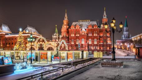 The State Historical Museum in Moscow wallpaper