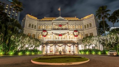 Raffles Hotel wallpaper