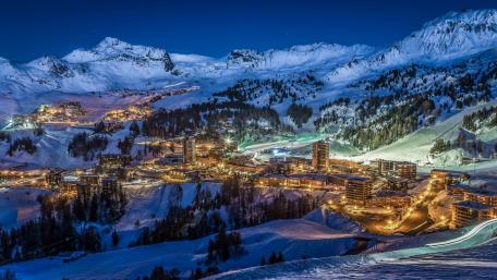 Aime-la-Plagne, France wallpaper