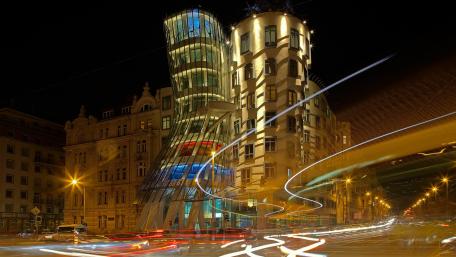 Dancing House wallpaper