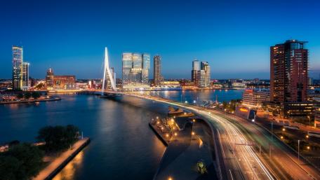 Erasmus Bridge wallpaper