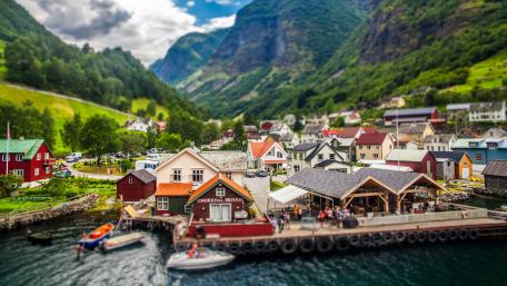 Undredal Brygge wallpaper